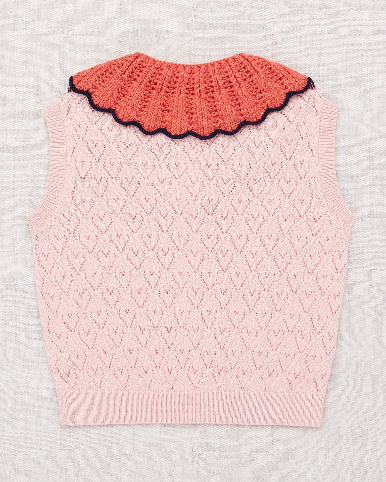 適切な価格 misha and puff hearts eyelet zoe vest トップス - www