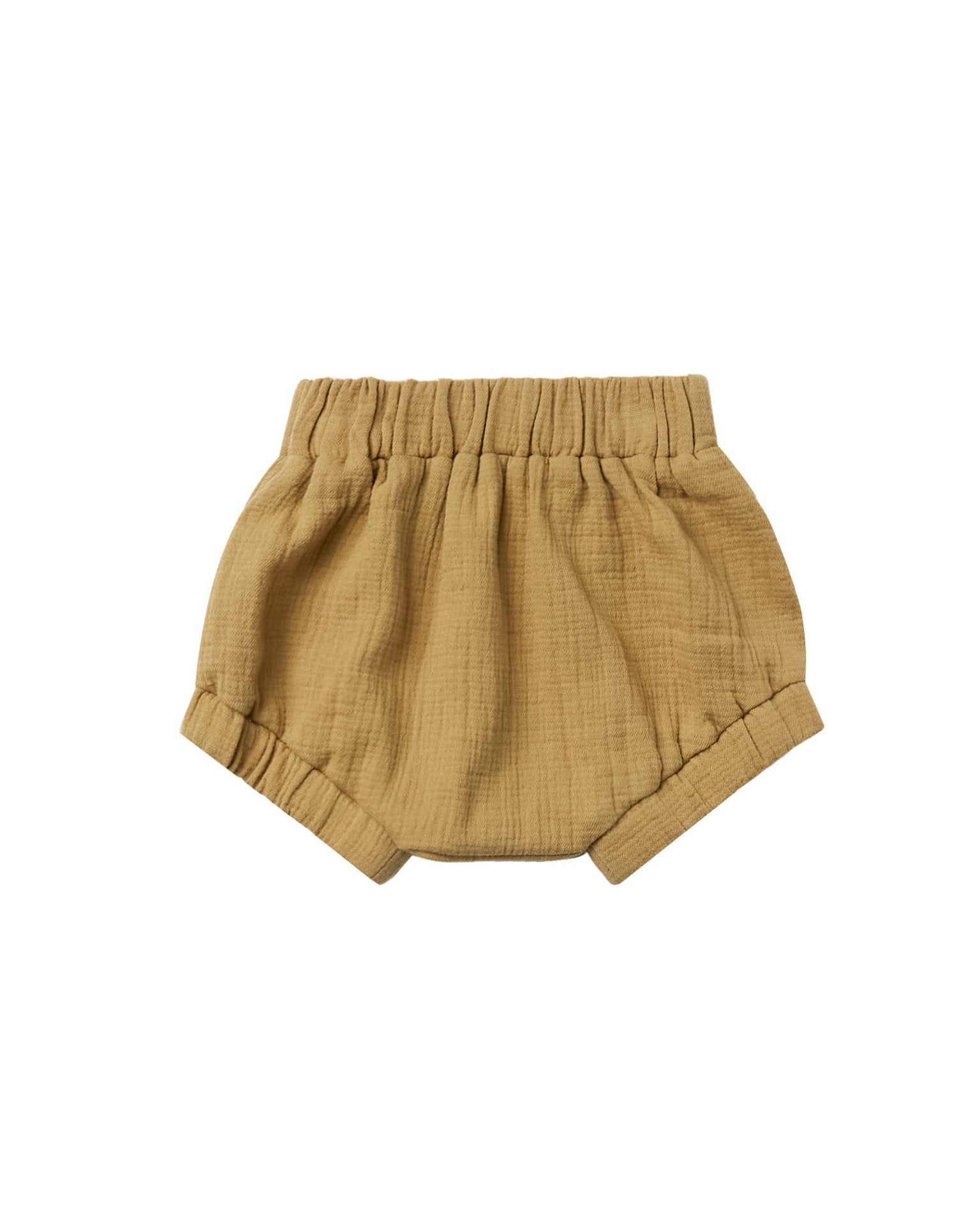 Little quincy mae baby girl woven short in gold