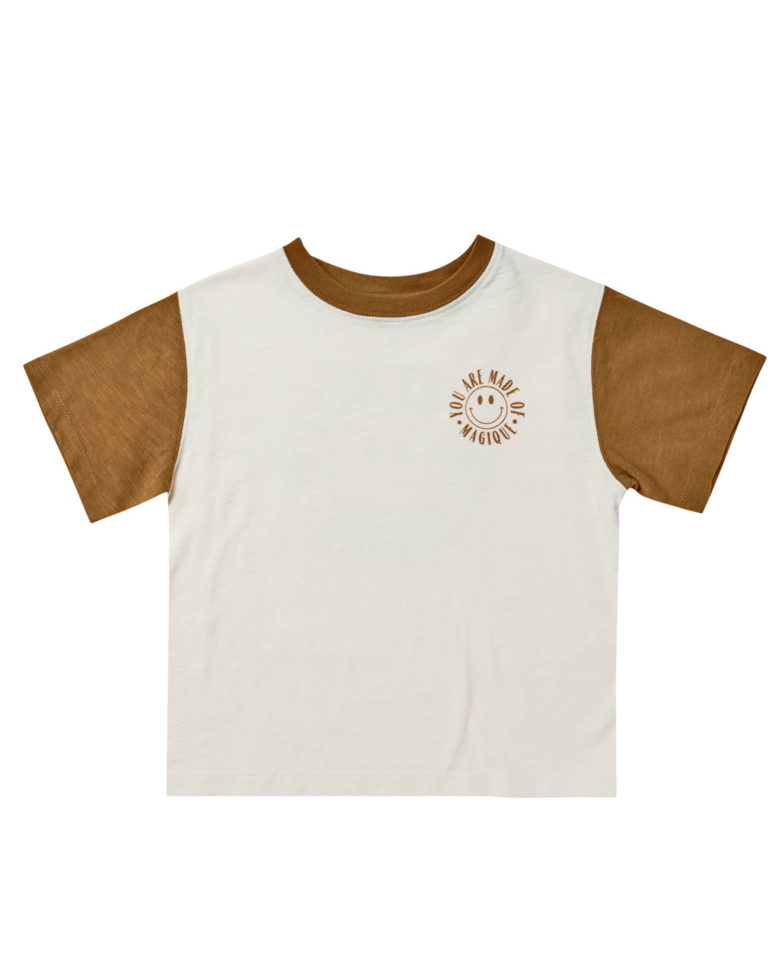 Little rylee + cru kids contrast tee in you are made of magique