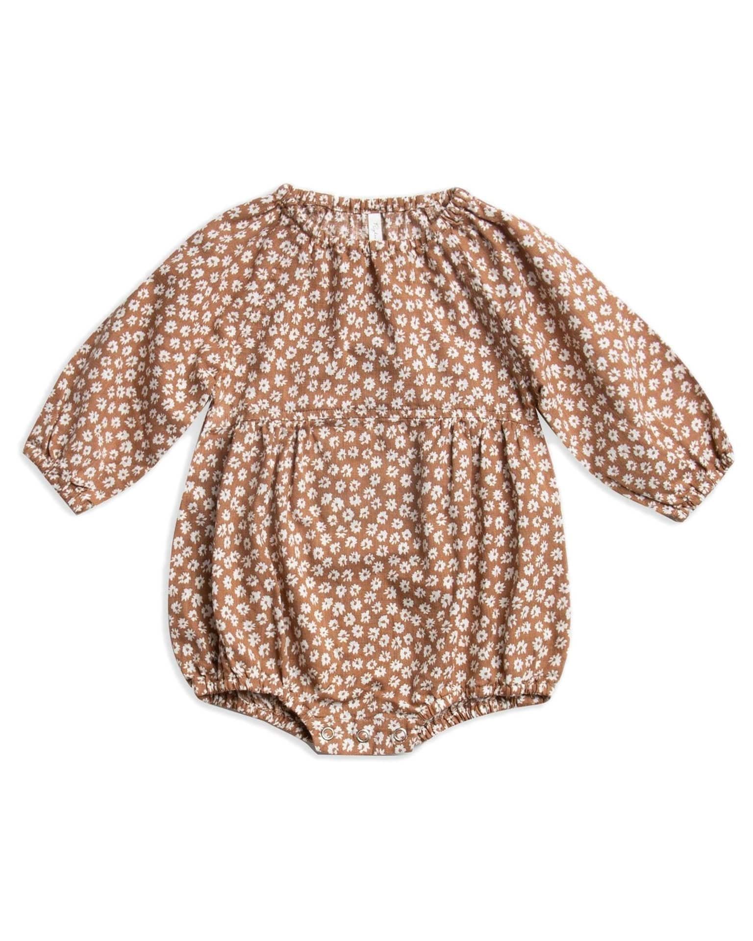 rylee + cru ditsy bubble romper - Little