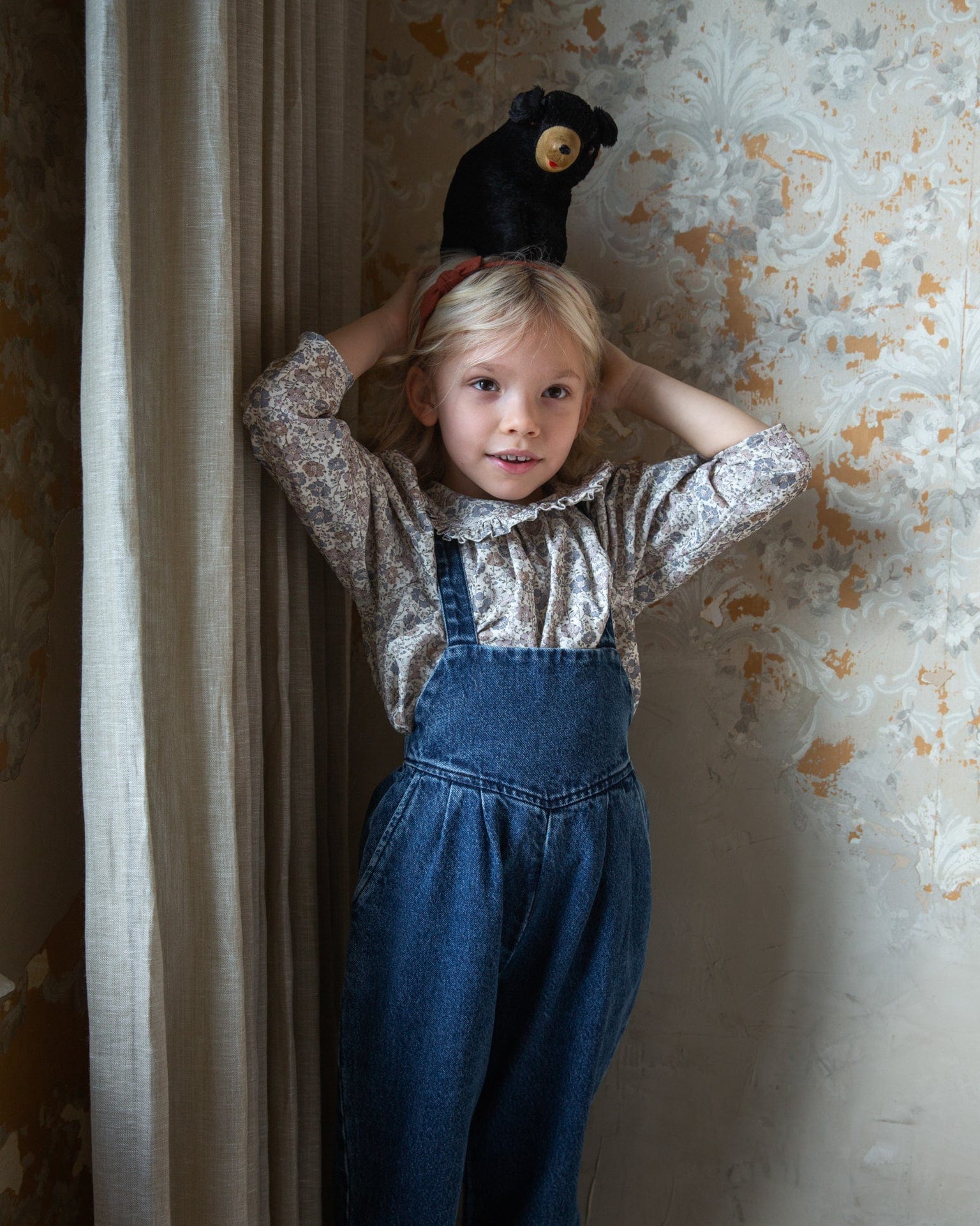 ソーアプルーム新品 5y soor ploom Imogen Overall - Cocoa