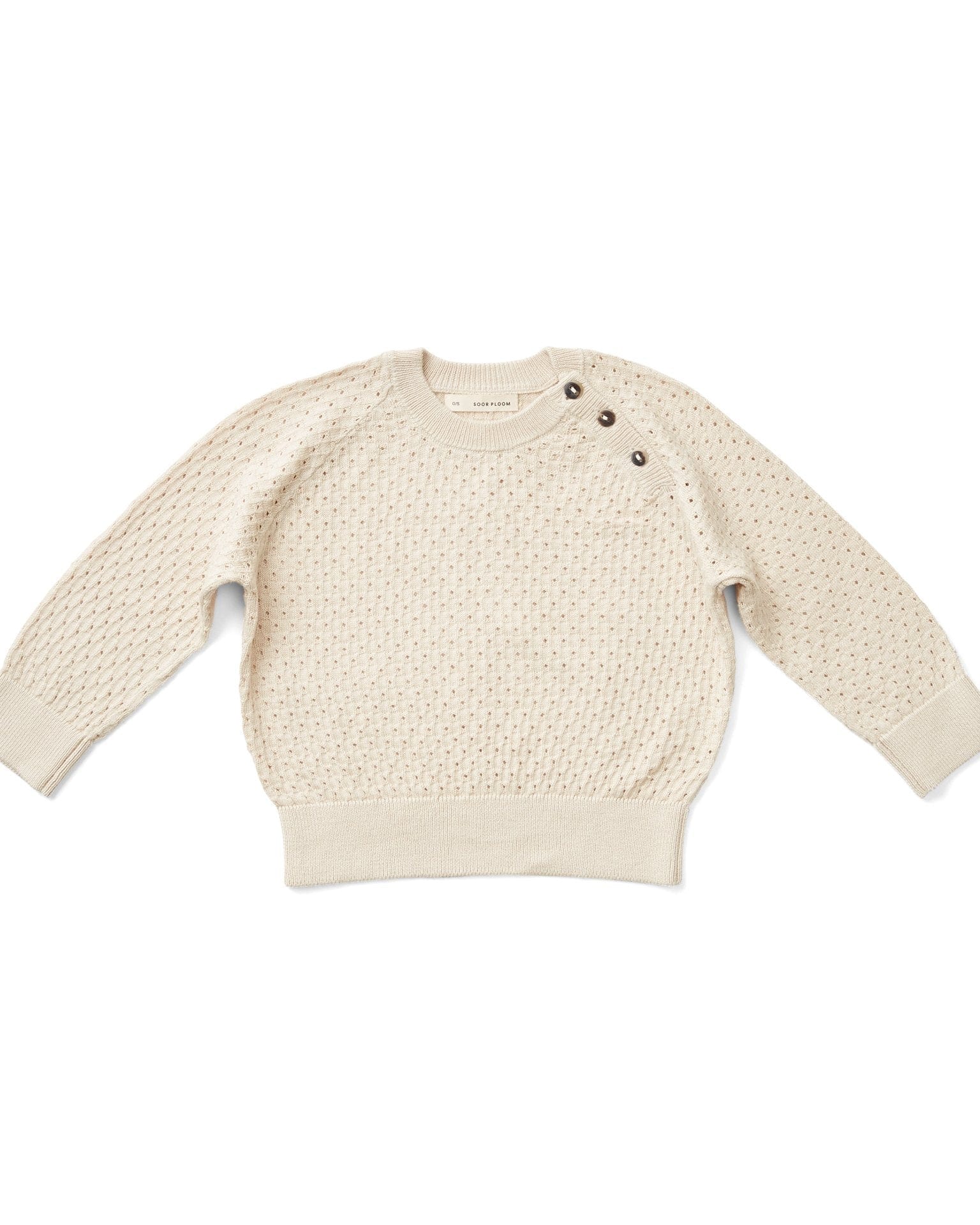 桜の花びら(厚みあり) soor ploom mini knit top 2-3y ニット トップス