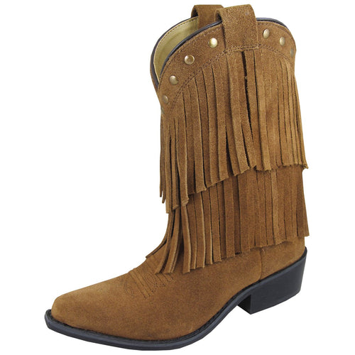 girls fringe boots