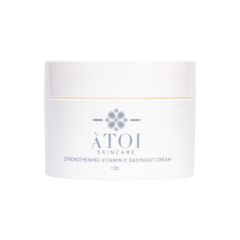 ATOI Strengthening Vitamin E Day/Night Cream for Sensitive Skin, Dry Skin, Acne Prone Skin