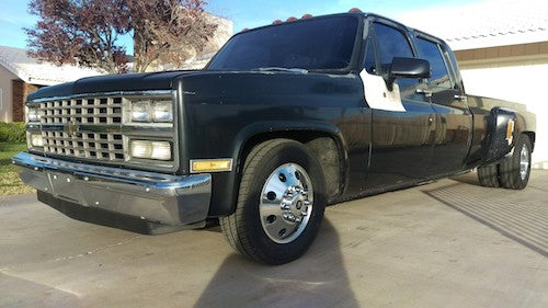 96 chevy dually rims