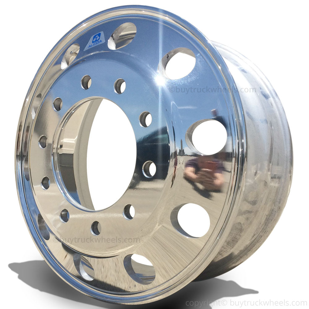 Alcoa 22 5 X 8 25 Mirror Polished Aluminum Front Wheel Buy Truck