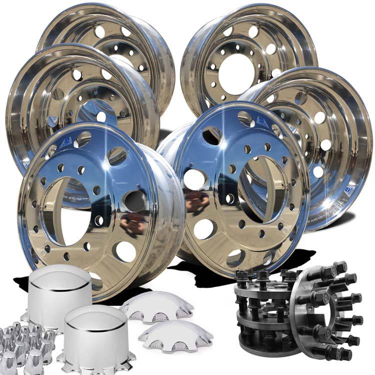 8 to 10 Lug Adaptor Kits for Dually Semi Wheels Buy Truck Wheels