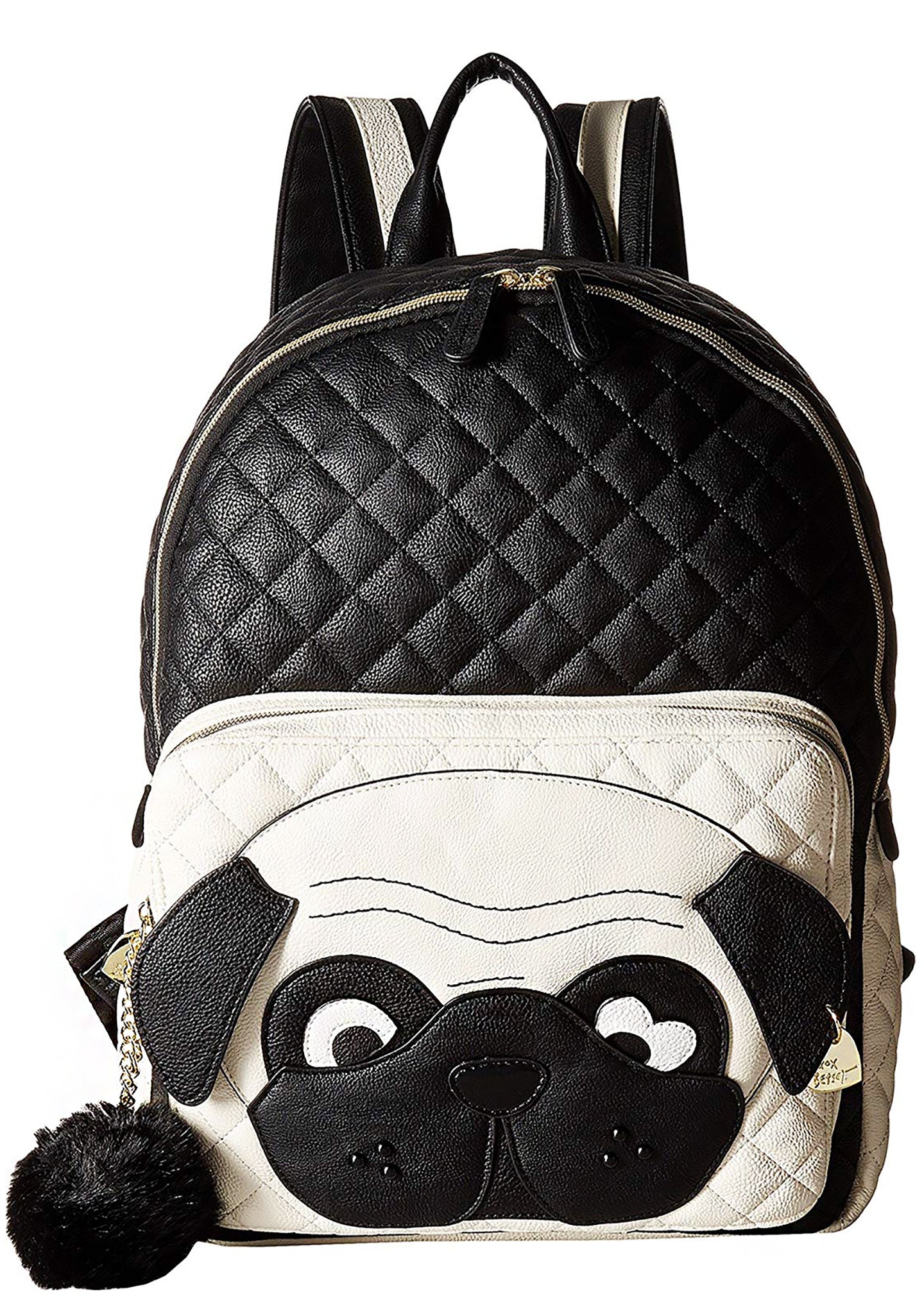 betsey johnson pug luggage