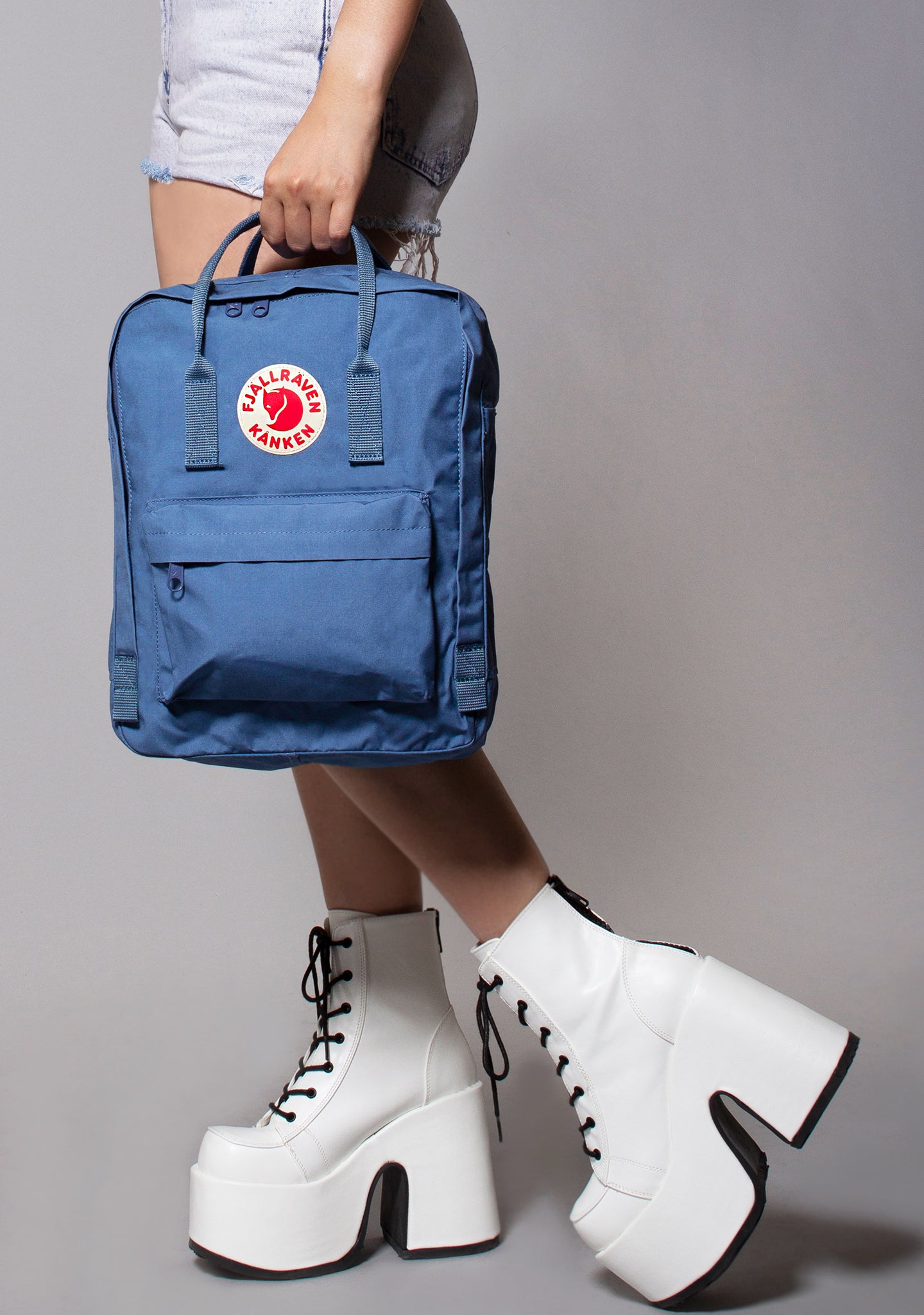 fjallraven kanken mini blue ridge