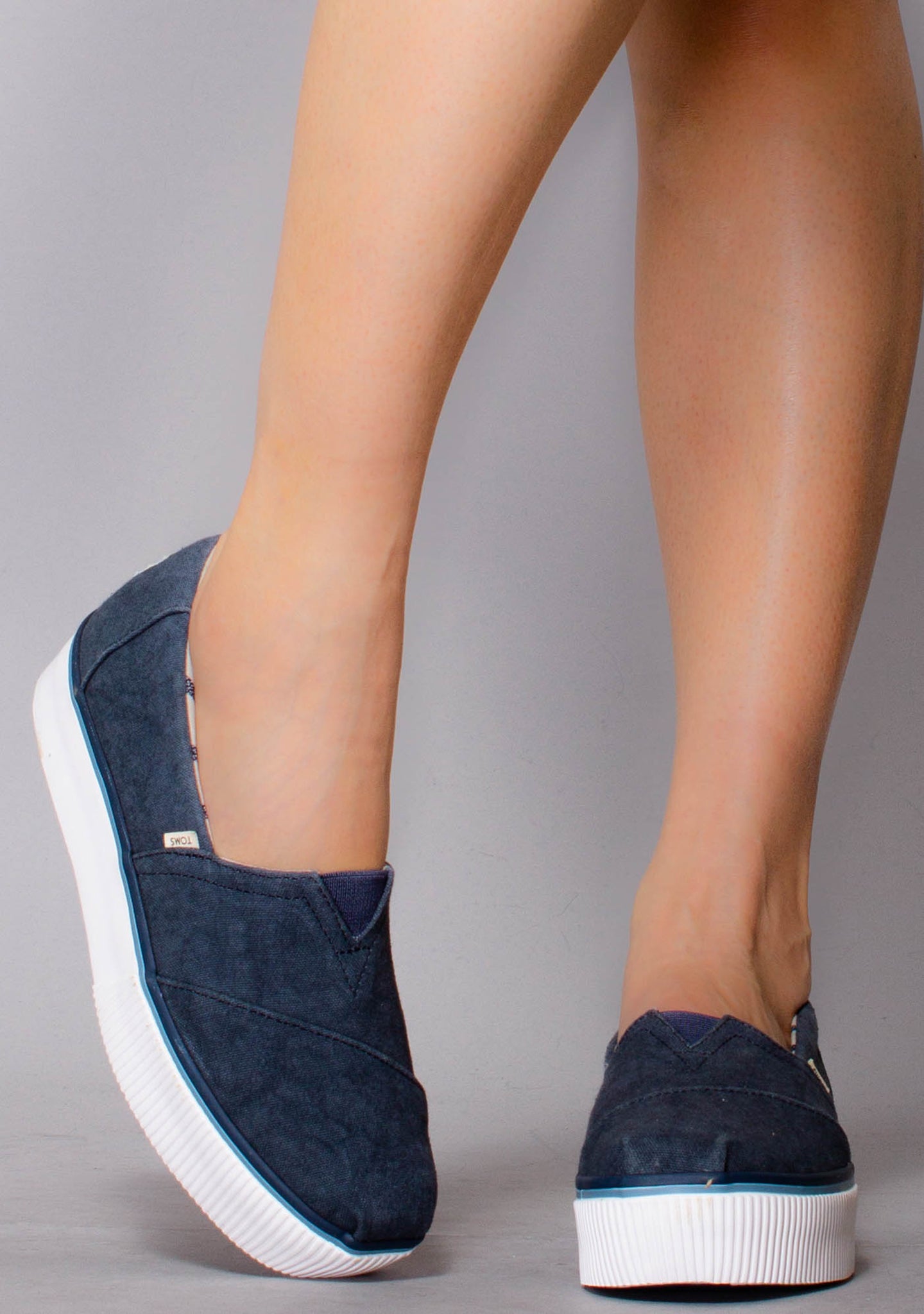 toms alpargata blue