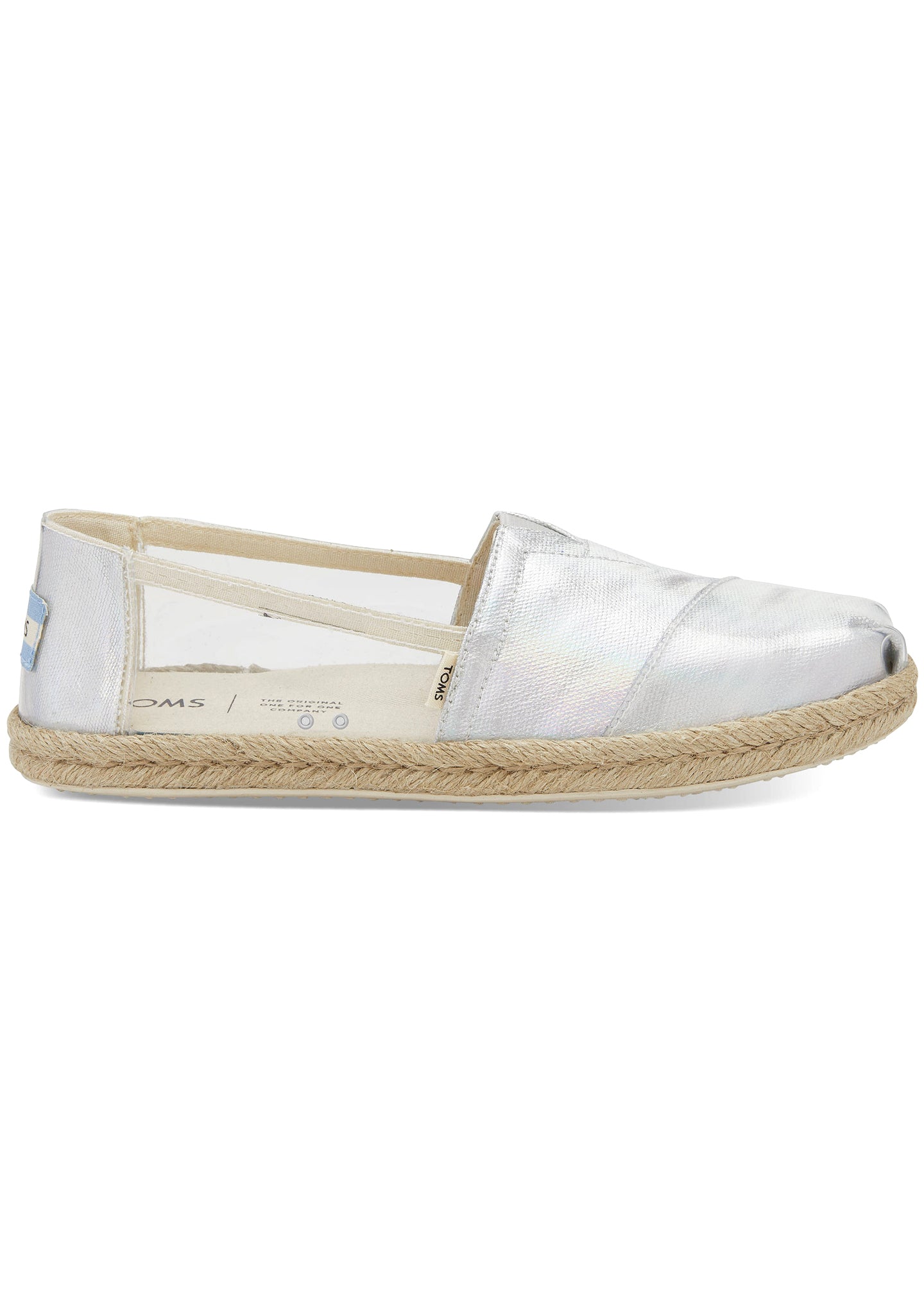 toms clear jelly women's espadrilles