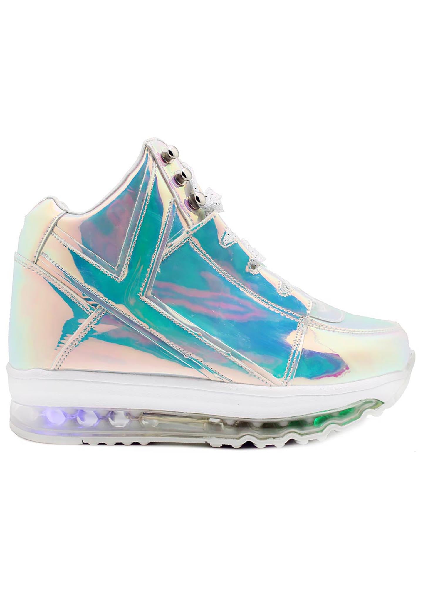 yru holographic shoes