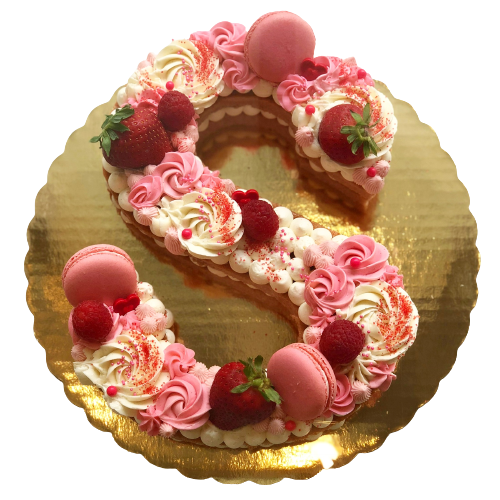 Alphabet Cake | Monogram Cakes by Kukkr