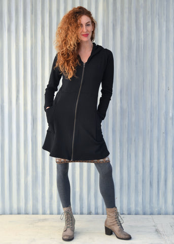 Hemp & Organic Cotton Zip Coat