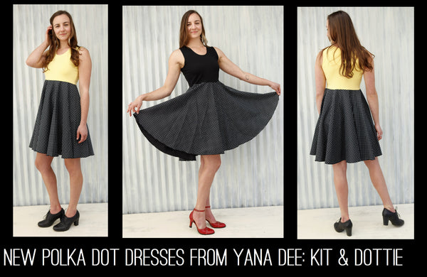 Polka Dot Dresses by Yana Dee