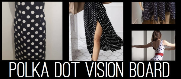 Abby Rose's Polka Dot Vision Board for Yana Dee