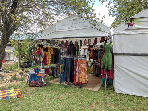 Yana Dee Harvest Gathering Booth