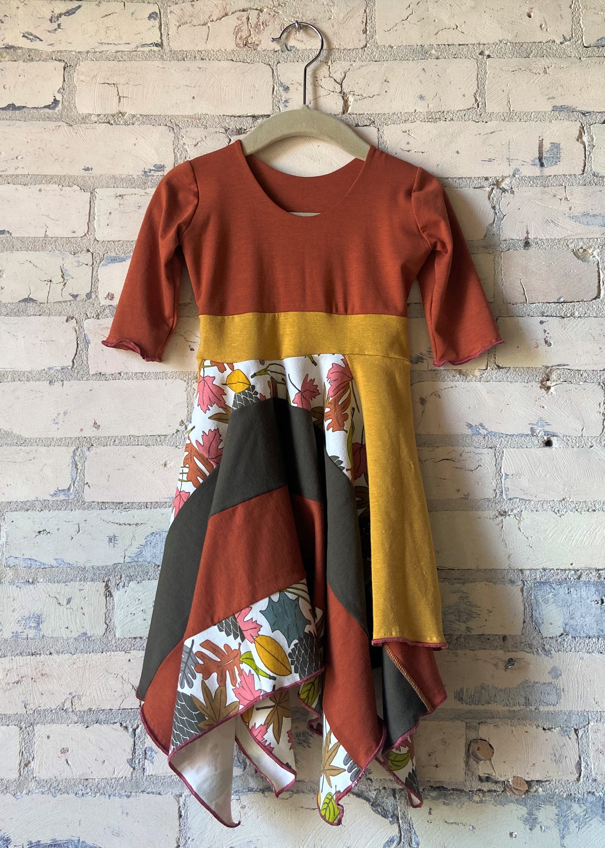 Fall Fun Square Dress (1-2 Years)