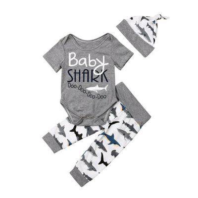 baby shark baby boy outfit