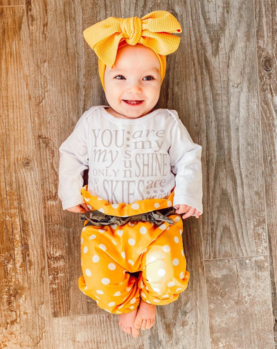 you are my sunshine baby girl outfit