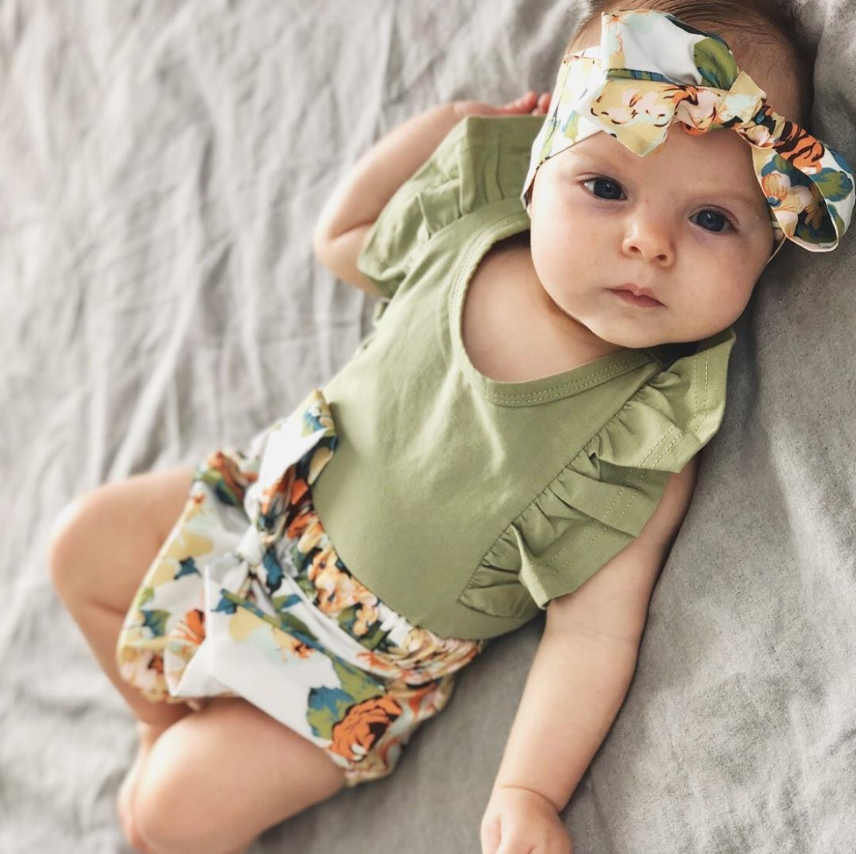 outfit with matching headband