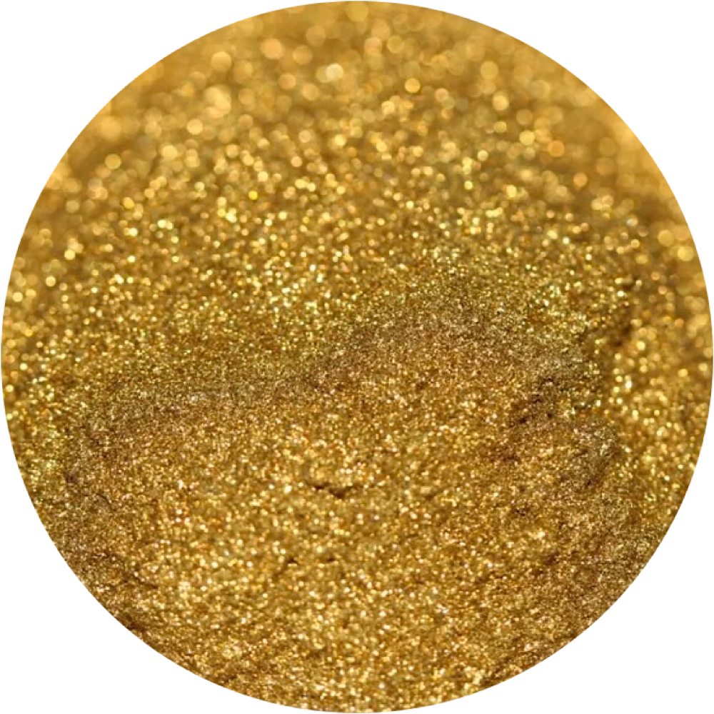 loose gold eyeshadow