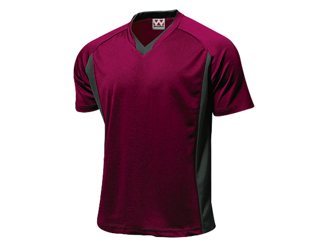 youth maroon football jersey