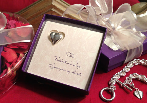 Hearts & Jigsaw Piece Valentine's Day Heart Engraved Keepsake Personalised  Gift - The Card Zoo