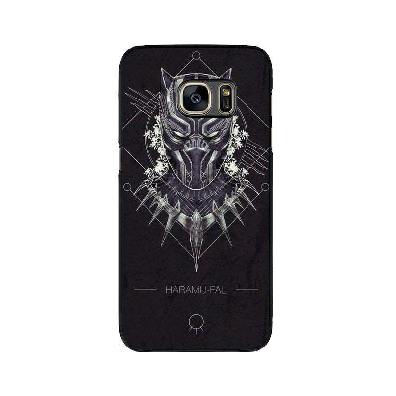  black  panther  card galaxy s6  edge  cases famacases