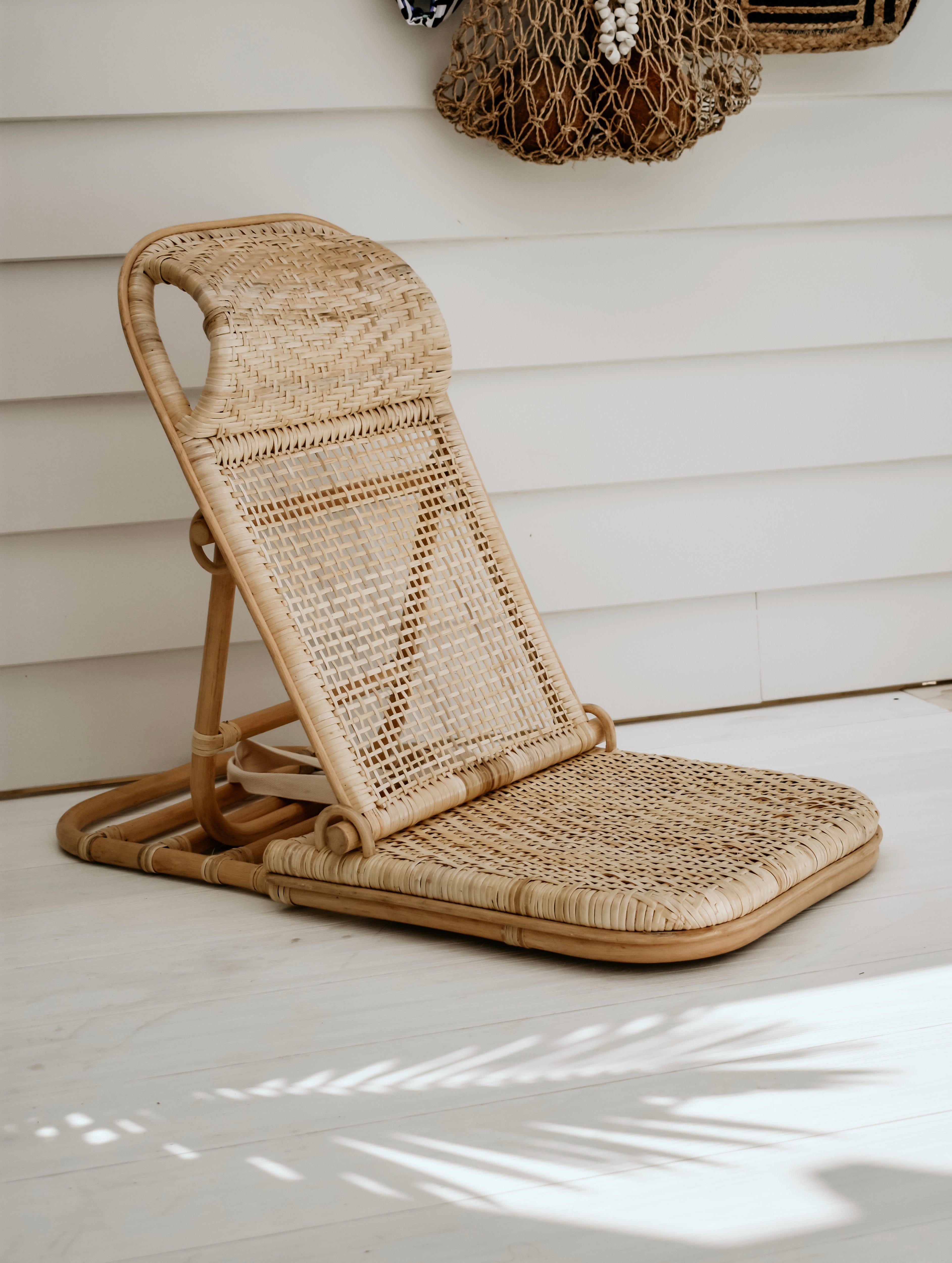 The Sol Lounger rattan beach chair Land and Sand Essentials