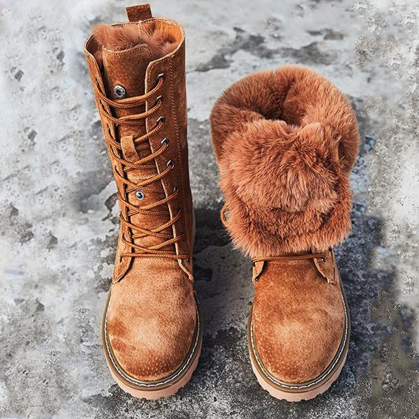 leather winter boots