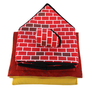 Red Brick Dog House For Small Medium Dogs Indoors Harris Bains