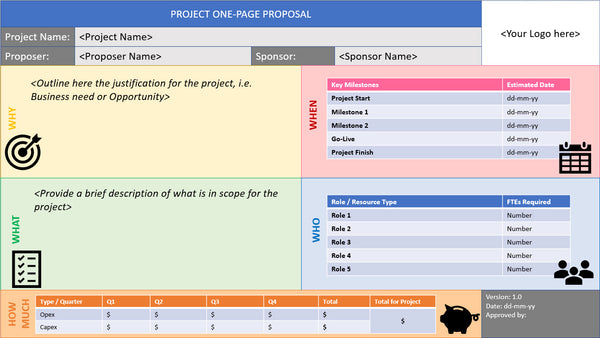 Project Proposal One-Pager