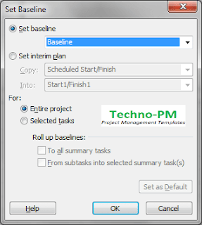 Project Baseline Options,project baseline options