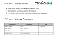 Project Closure