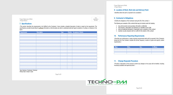 Project SOW Template