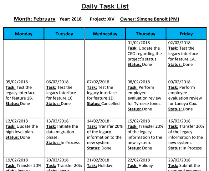 daily-task-list-template-checklist-templates-techno-pm-project-management-templates-download