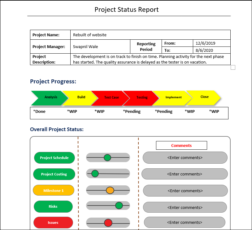 project management template notion