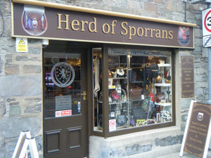 Herd of Sporrans- Aberfeldy Sporran Shop