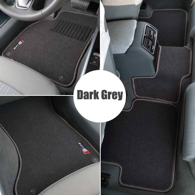 Premium Fabric Floor Mats Carpet For Audi Tt Tts