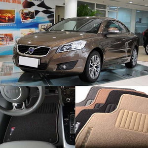 Premium Fabric Nylon Floor Mats Carpet For Volvo C70