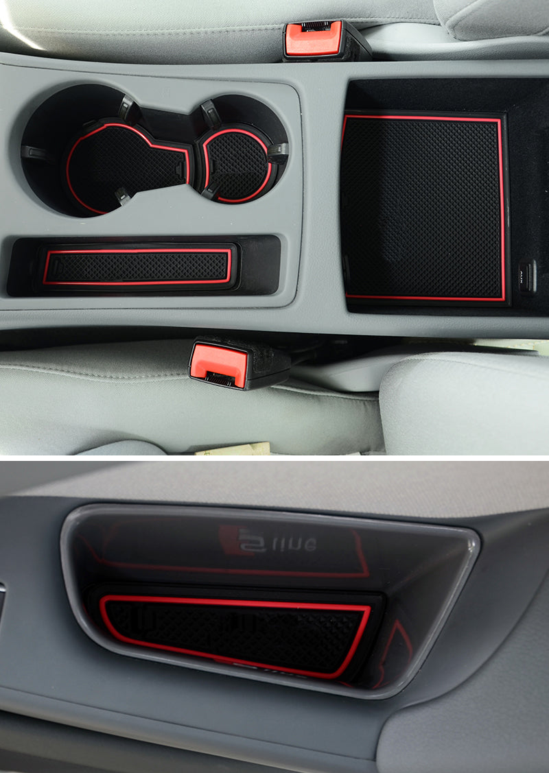 Anti Slip Rubber Door Mat For Audi A4 B8 2008 2010 2011 2012 2013 2014