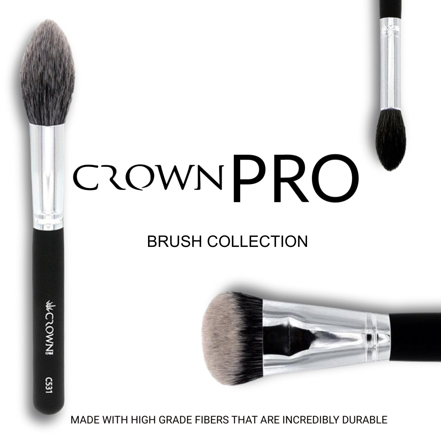 Crown Pro Brush C517 - Pro Precision Dome Blender