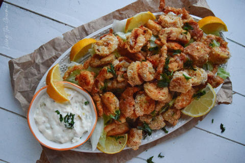 Baked Calamari Steaks