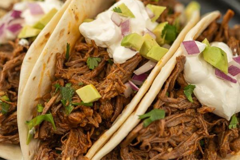 Crock Pot Mexican Shredded Beef Taco