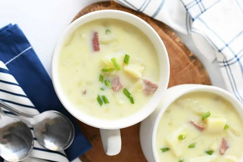 Easy Ham & Potato Soup