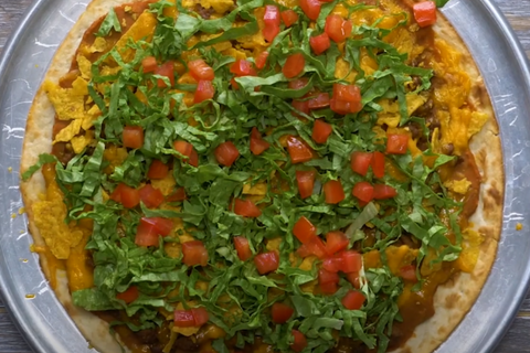 Easy and Delicious Homemade Taco Pizza