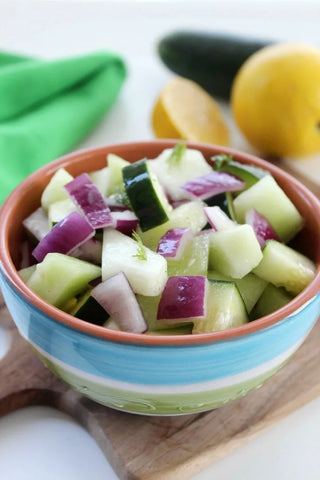 Honeydew Cucumber Salad