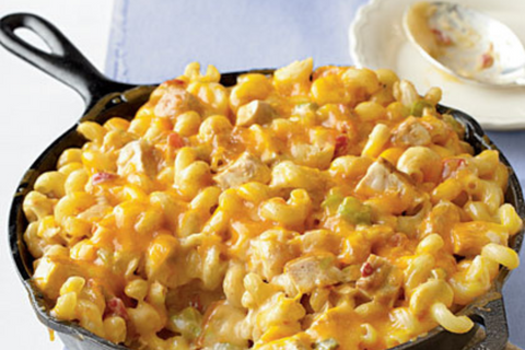 King Ranch Chicken Mac And Cheese