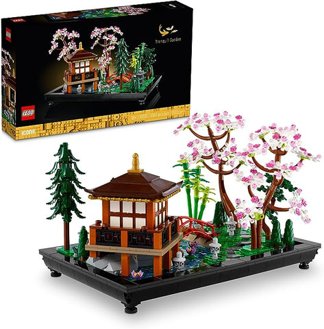 LEGO Icons Bonsai Tree Building Set, Features Cherry Blossom Flowers, Adult  DIY Plant Model, Creative Gift for Home Décor, Office Art or Mother's Day  Decoration, Botanical Collection Design Kit, 10281 